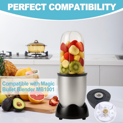 Base Gear Compatible with Magic Bullet Blender MB1001 250W Blade Gear Replacement Part