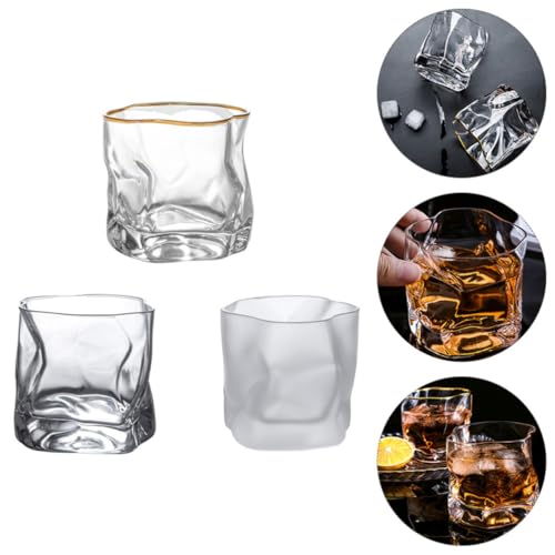 Vasos de whisky de vidrio OSALADI para noches de relax en casa y cenas con amigos en el salón 7