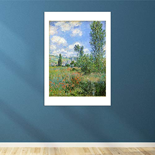 Claude Monet Path in Ile Saint Martin Vetheuil illumine votre salon de couleurs impressionnistes - 4