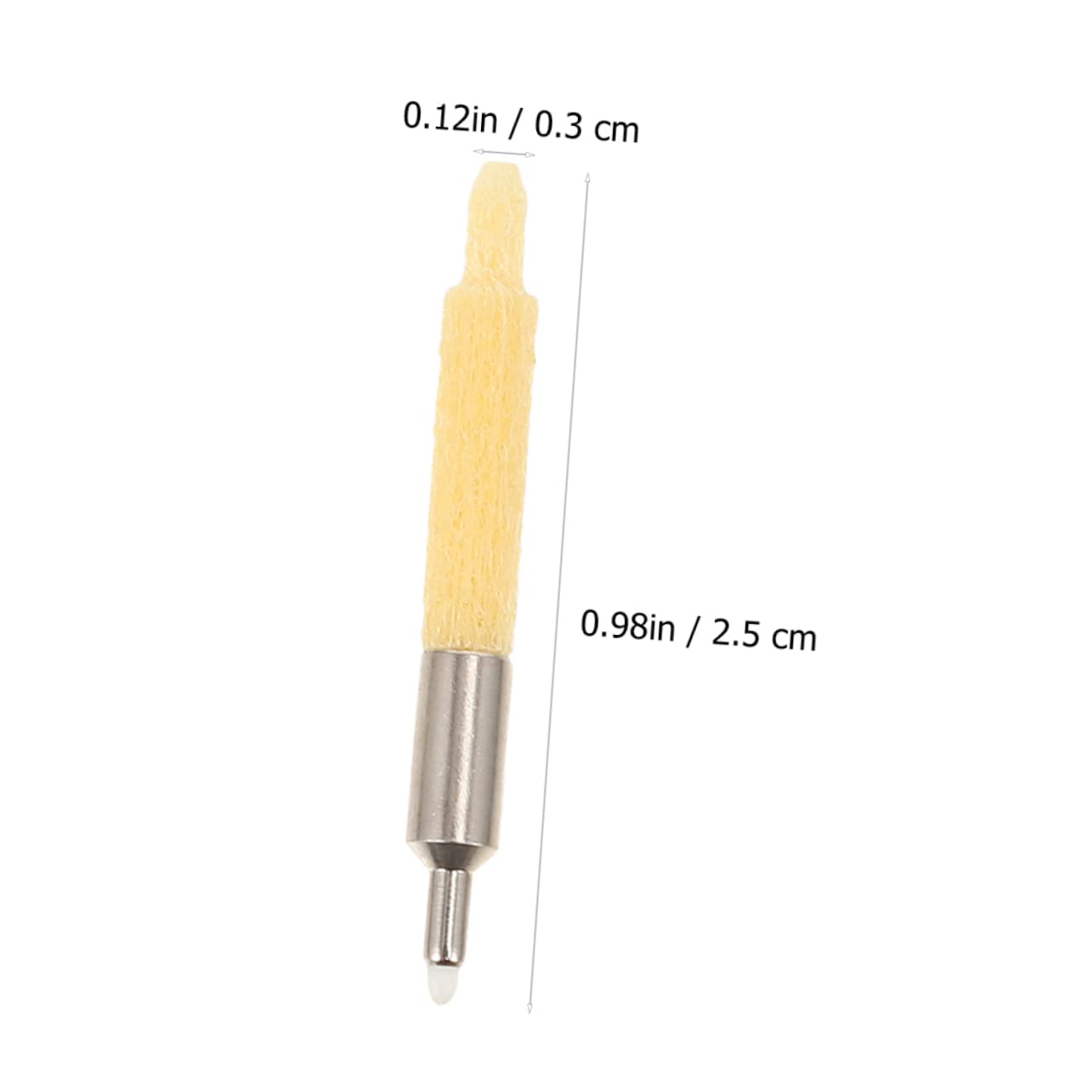 SEWACC 4Pcs Portable Tip Replacements for Acrylic Paint Pens Handwriting Stylus Tips Durable and Smooth Nibs for Home Office School and Travel Use