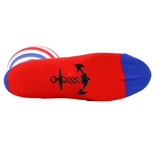 TipTop Men's Barber Crew Socks S/M 6-93