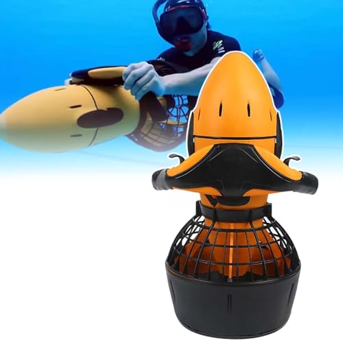 HCAUYNN Patinete Submarino Mejorado con Motor De 500 W - PropulsióN De Buceo Impermeable Ip68 con BateríA De 6000 Mah, Ideal para Buceo Y Snorkel.