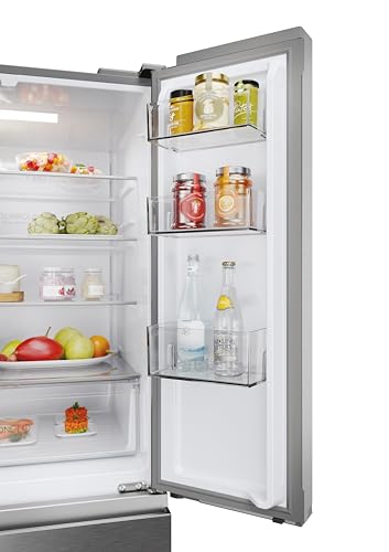 Réfrigérateur portes HAIER HFR3718ENMM Classe E 402 262 + 140 37 dB - vue 8