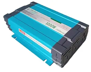 Alloy Charge FreedomVolt Pure Sine High Efficiency Off Grid Inverter/Solar Inverter - 1000W - 230VAC 50Hz for Camper Van, RV, Boat, Boat House, Farm House, Aquaponics, Hydroponics, Security System