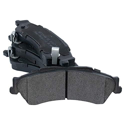 Image of TRQ Performance Rear Brake Pad & Rotor Kit Compatible with Chevrolet GMC Isuzu Oldsmobile