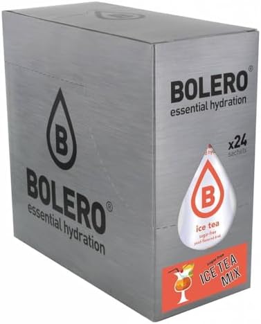 Bolero Napoje 24 x 9 g I YELLOW GRAPEFRUIT I orzeźwiający napój bez cukru w proszku ze stewią | żółty grejpfrut dla diabetyków | zdrowszy napój dla rodziny i przyjaciół