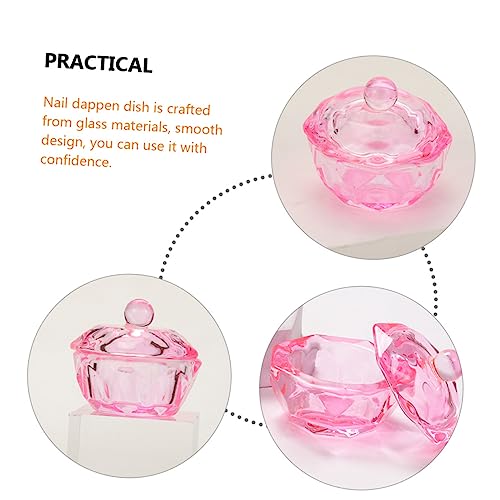NOLITOY Dappen Dish 2 piezas para uñas acrílicas miniatura 6