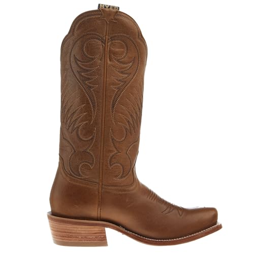 Hyer Womens Leawood Honey Mestizo 13 In Top Cowgirl Boot3
