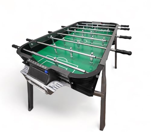 Estadio Champion Pro Professional Foosball Table Adult Size - Game Tables for Adults with Balls & Players - 55 Inches Soccer Table Game for Indoor & Outdoor Use - Weatherproof Perfect for Tournaments