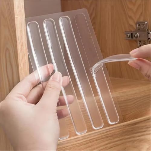Tampon de protection silencieux autocollant en silicone 150X15X2mm