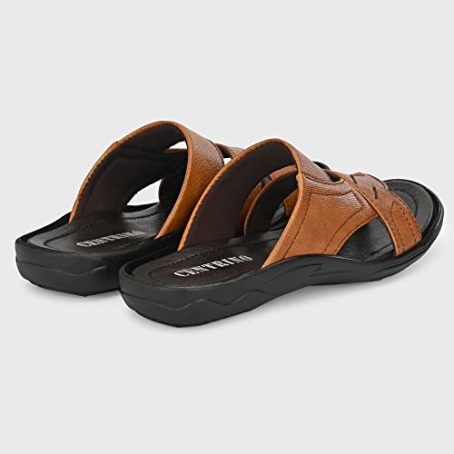 Image of Centrino Men's Thong Sandals | Comfort & Style with Soft Cushioned Insole | Trendy Design with Heel Support (5904)