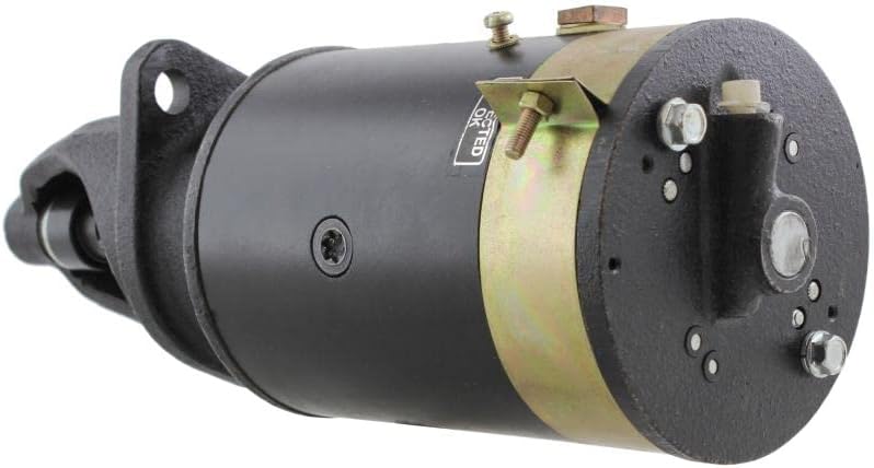New Premium Grade 12V Starter Compatible with Case 220 230, International 140 240 Farmall 100-240 Super A/B/C Gas Eng 1945-1961 Replaces 1107067 1107093 10461702 355794R91 355794R92 A449934Z 104221A1