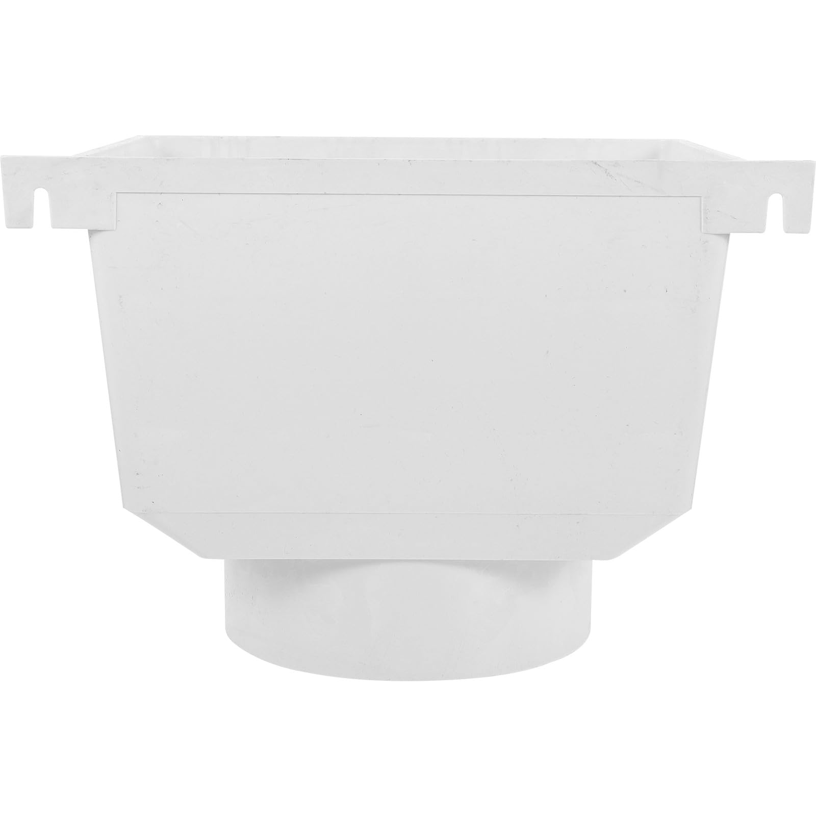UPKOCH Desviador de Agua de Lluvia para Canaletas Pluviales de PVC Blanco, Resistente Presión y Fácil Instalación para Sistemas de Drenaje Domésticos y Fabriles