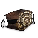 Material: Diese wiederverwendbare Maske besteht aus hochwertigem Polyester, ist hautfreundlich, atmungsaktiv und angenehm zu tragen und bietet ein besseres Trageerlebnis.