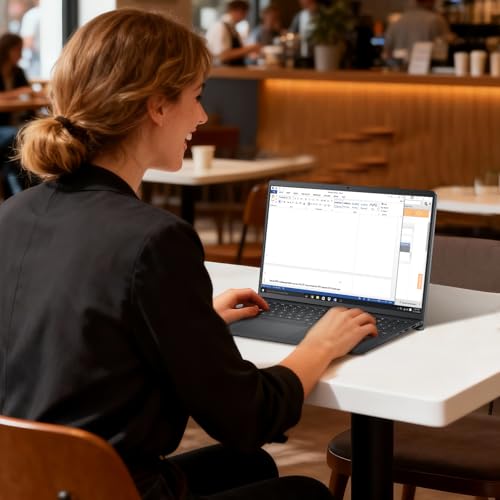 Image of Dell Inspiron 15 Touchscreen Laptop, 15.6 inch FHD IPS Display, AMD Ryzen 7 7730U, 20GB RAM 1TB SSD, Wi-Fi 6, AMD Radeon Graphics, Windows 11 Pro, Copilot AI, Numeric Keypad, Business & Student Laptop