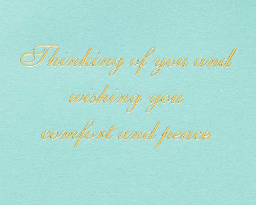 Image of Papyrus Sympathy Card (Wishing You Comfort and Peace)