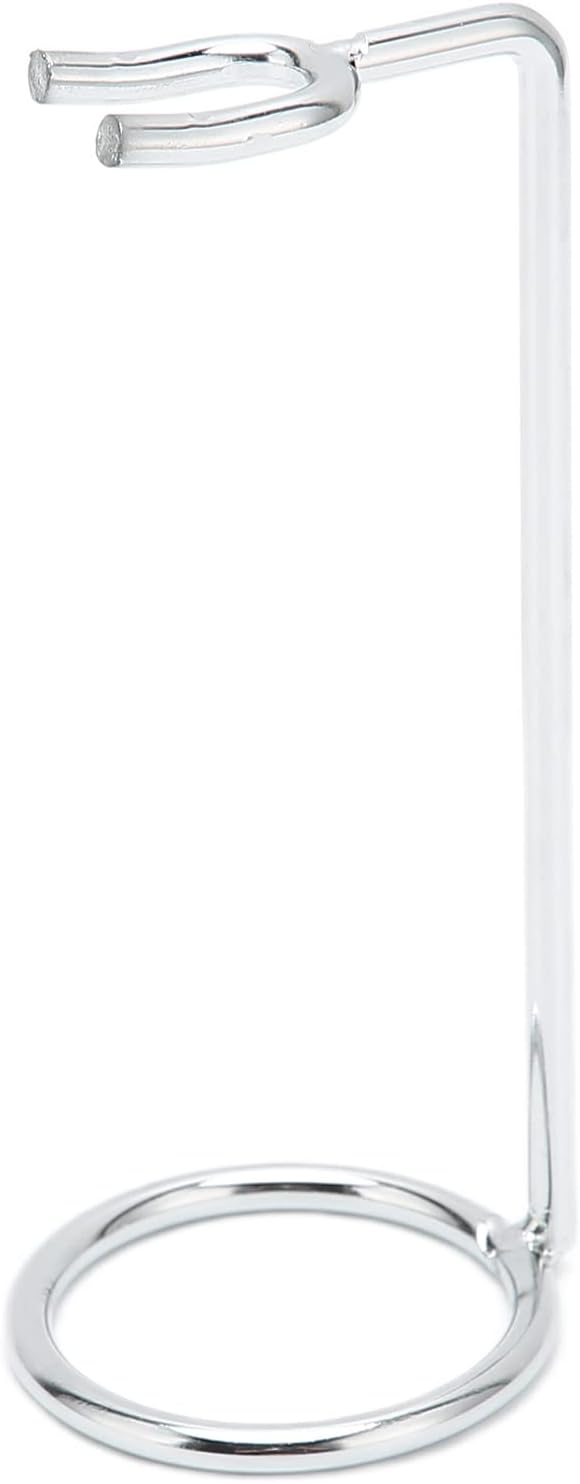 TOTITOM Stainless Steel Safety Stand, Deluxe Razor and Brush Stand, Fashionable Razor Tool Made of Rack Frame, Razor Brush Holder, Quick Drying, Razor Holder for Men