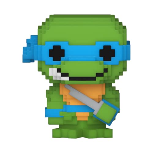 Funko Bitty Pop! Teenage Mutant Ninja Turtles - 8-Bit Raphael, 8-Bit Donatello, 8-Bit Leonardo et Une Mini-Figurine Mystère en Surprise - 2.2 Cm - TMNT Collectionnable - Étagère Empilable Incluse