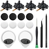 Arreglar problemas de deriva: Después de reemplazar nuestros joysticks, puede deshacerse de los problemas causados por la deriva del joystick o comandos erróneos al jugar juegos, y obtener una experiencia de juego completamente nueva Mejora la compat...