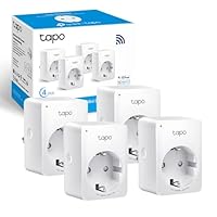 Tapo P110(4-pack) Presa Intelligente con Monitoraggio Energia, Smart Plug Compatibile con Alexa,...
