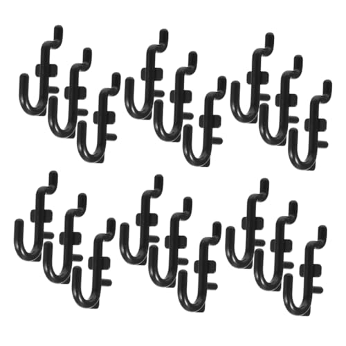 PRETYZOOM Garage Wall Hooks 50 Pack Tool Hangers for Garage Quick Install Heavy Duty Pegboard Accessories