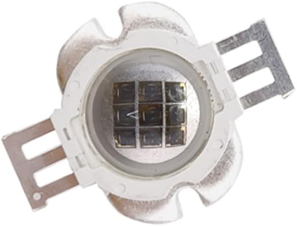 1pcs High Power LED Chips 10W Round with 80-90 Degree Lens IR 970nm 980nm COB SMD Diode (10W 970nm-980nm (with len))