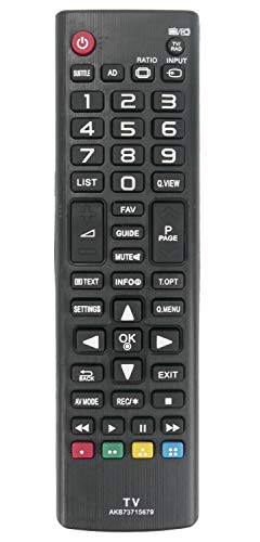 ALLIMITY AKB 73715679 Remote Control Replace for LG Plasma TV 60PB560 60LB561 55LB561 50LN5400 47LN5400 42LN5406 42LN5400 42LB5500 39LB5610 32LB561B 32LB5610 32LB550B 28LB450U - Image 2