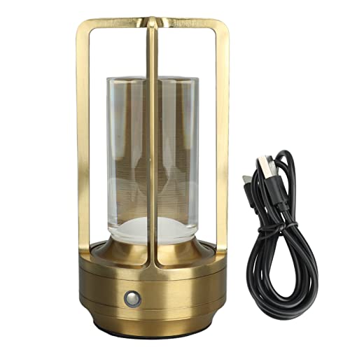 Lampe de table LED sans fil rechargeable pour bureau et décoration