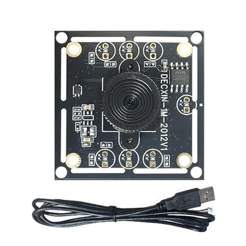 Chip nudo del modulo OV9732 della macchina fotografica ad angolo ampio 100° per uso industriale con messa a fuoco fissa e bilanciamento automatico del usb bianco