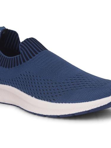 Image of Bata Canvas Slip On for Men Casual Shoes for Men Blue, 8 UK