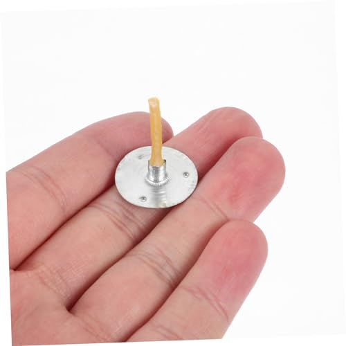 100 pzas Mechas para Hacer Velas con Base metálica miniatura 5