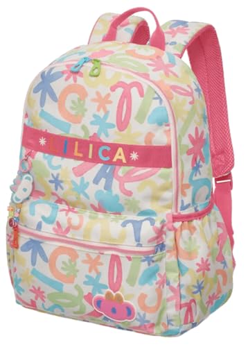 Mochila De Costas Lilica Ripilica Lov It Florescer Pacific