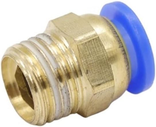 PC external thread straight through quick plug connector PC8-02/10-03/12-04 quick plug pneumatic connector trachea connector(PC8-03)