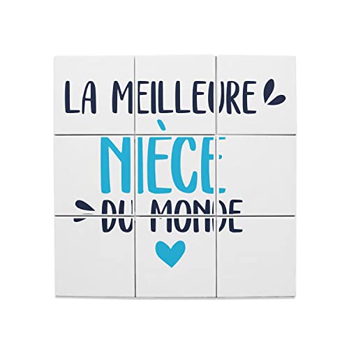 Carreaux céramique décoratif nièce 15,2x15,2 cm lot de 9