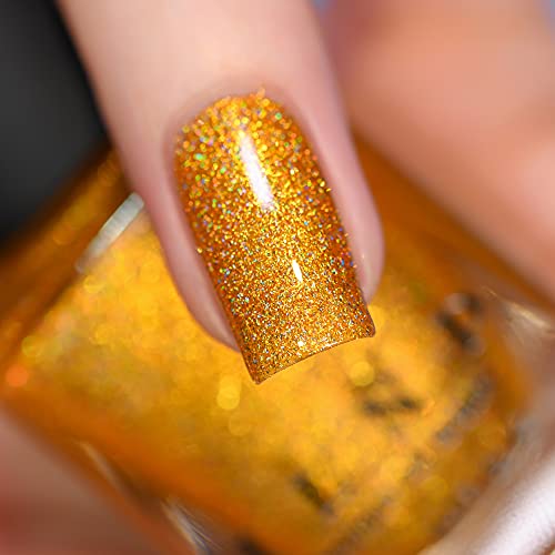 Image of ILNP Sunglow - Glowing Gold Holographic Nail Polish