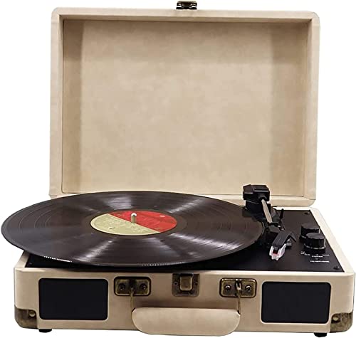 Tourne-Disque Vintage Tourne-Disque Bluetooth Tourne-disques Vinyle à 3 Vitesses avec Haut-parleurs intégrés Phonographe… - Les Beatles, Paul McCartney, John Lennon, RIngo Starr, George Harrison Tourne-Disque Vintage Tourne-Disque Bluetooth Tourne-disques Vinyle à 3 Vitesses avec Haut-parleurs intégrés Phonographe… – Image 3