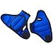 Prosource Fit Weighted Gloves, Pair of 2 lb. Neoprene Hand Weights for Cardio Workouts, Kickboxing, MMA, Aerobics and Sculpting Arms, Black
