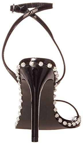 Steve Madden Women's Zelle Heeled Sandal, Black Multi, 7 #TOP2
