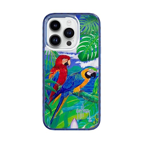 cellhelmet Guy Harvey Tropical Parrot Magnetic Case in Bermuda Blue