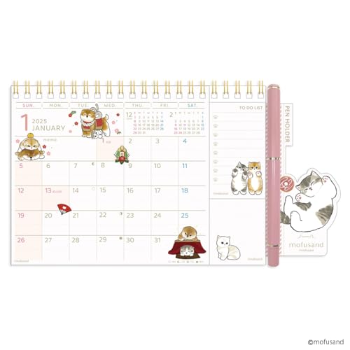 2025 Hyokkori Schedule/mofusand Calendar No. 174