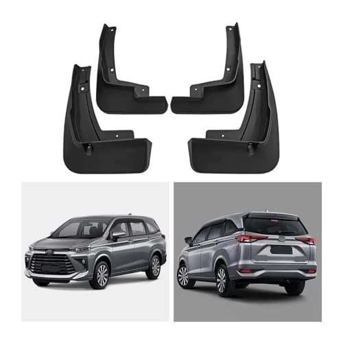 Evita daños por lodo con estos guardabarros para coche Toyota Avanza de 2022 a 2024 7