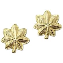Law Enforcement/Police Major Gold Rank Pin 3/4" Pair