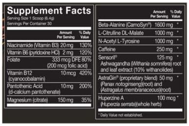 BODYTECH Flash Point Pre Workout Concentrate for Energy, Focus & Stamina, Rainbow Sherbert (201 Grams Powder)