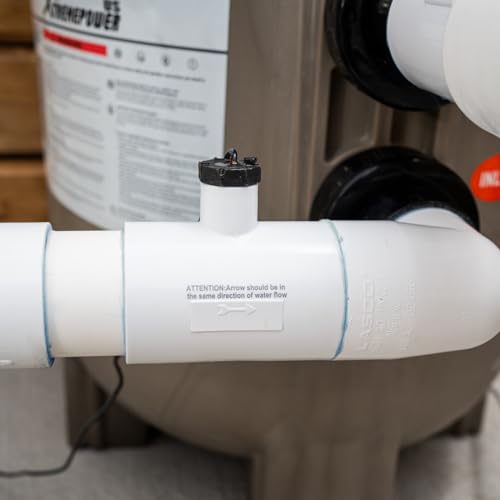 XtremepowerUS Pool Chlorine Generator Salt Chlorinator Flow Switch