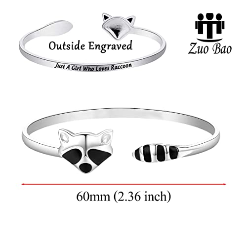 Zuo Bao Raccoon Bracelet Raccoon Lover Gift Just A G Who Loves Raccoon Jewelry Gift For Animal Protector Lover (Raccoon-2) by Zuo Bao - Used condition - Image 2