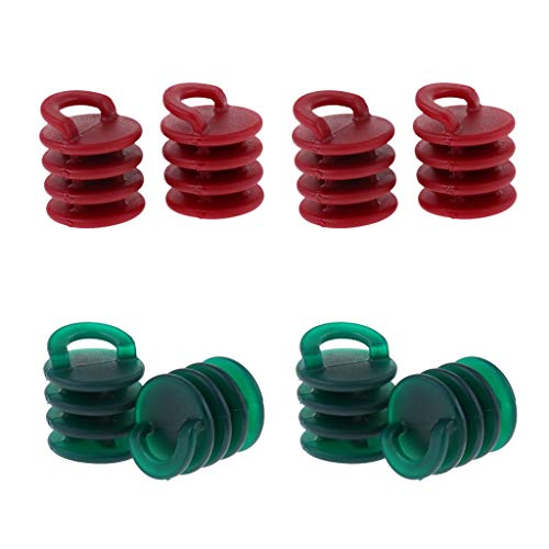 Inzopo 8 alargadores de caiaque de nylon para canoa do oceano acessórios de substituição para caiaqu