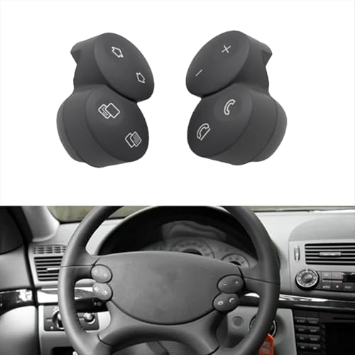 Volant commutation bouton compatible avec Benz CLK W209 commande multifonctions