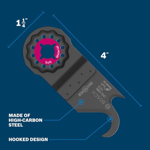 Image of Bosch OSL138K 1-1 /4 In. Starlock Oscillating Multi Tool Hook Knife Blade