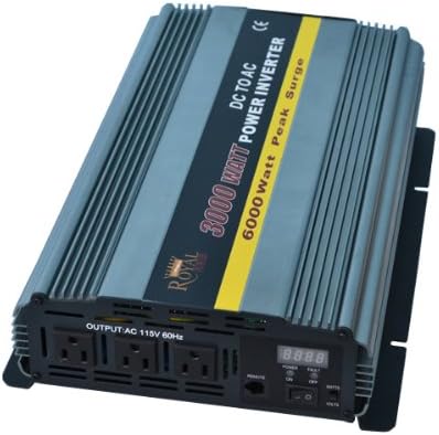 3000 Watt Power Inverter 12 Volt DC to 110 Volt AC