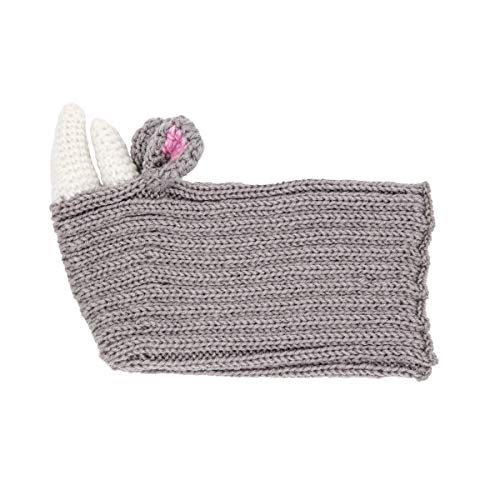 Zoo-Snoods-Rhino-Costume-for-Dogs-and-Cats-Large-Warm-No-Flap-Ear-Wrap-Hood-for-Pets-Dog-Outfit-with-Horn-for-Winters-Halloween-Christmas-New-Year-Soft-Yarn-Ear-Covers-Grey - Cucciolini Doodles   Zoo-Snoods-Rhino-Costume-for-Dogs-and-Cats-Large-Warm-No-Flap-Ear-Wrap-Hood-for-Pets-Dog-Outfit-with-Horn-for-Winters-Halloween-Christmas-New-Year-Soft-Yarn-Ear-Covers-Grey